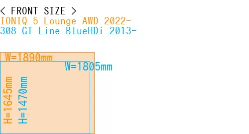 #IONIQ 5 Lounge AWD 2022- + 308 GT Line BlueHDi 2013-